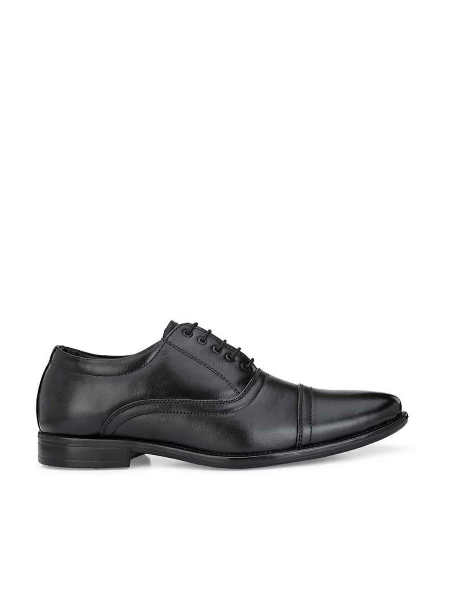 Eego Italy Men's Black Oxford Shoes