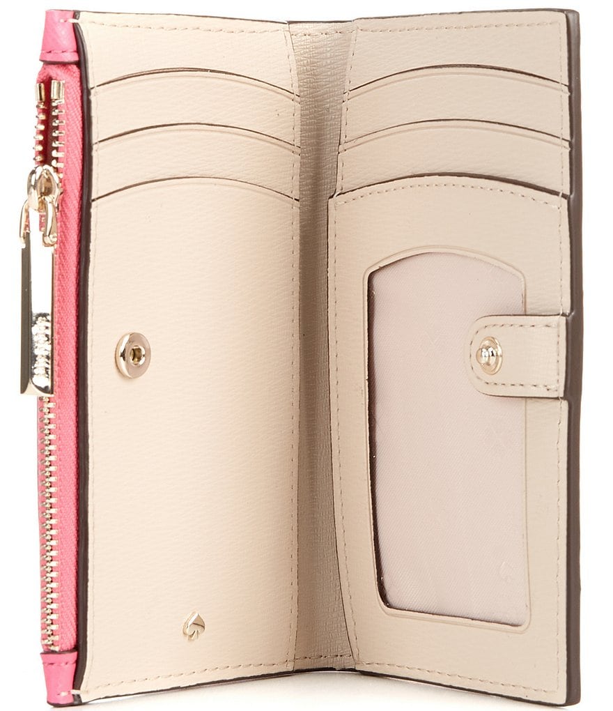 kate spade new york Spencer Leather Small Slim Bi-Fold Wallet