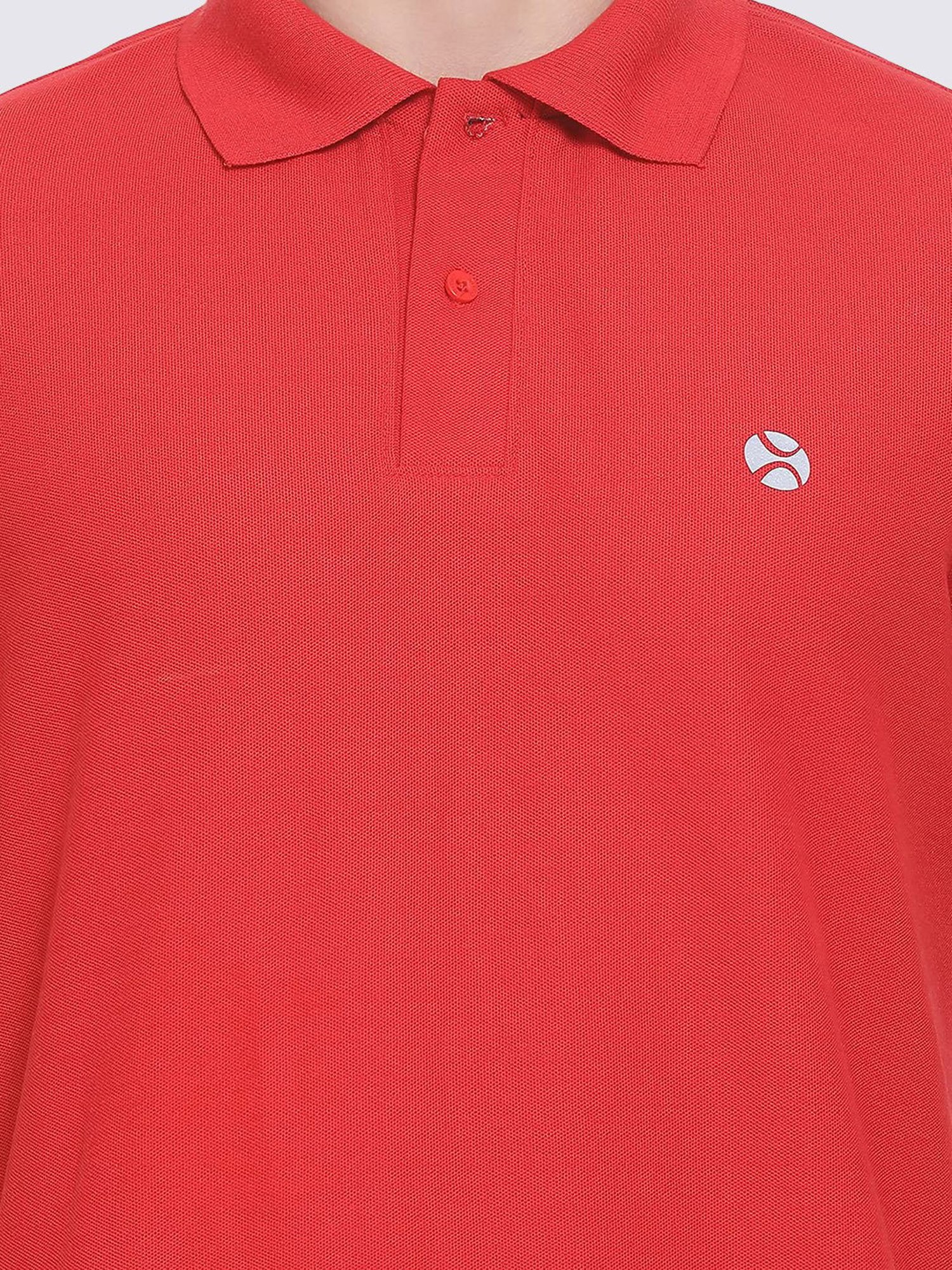 Lux Nitro Red Regular Fit Polo T-Shirt