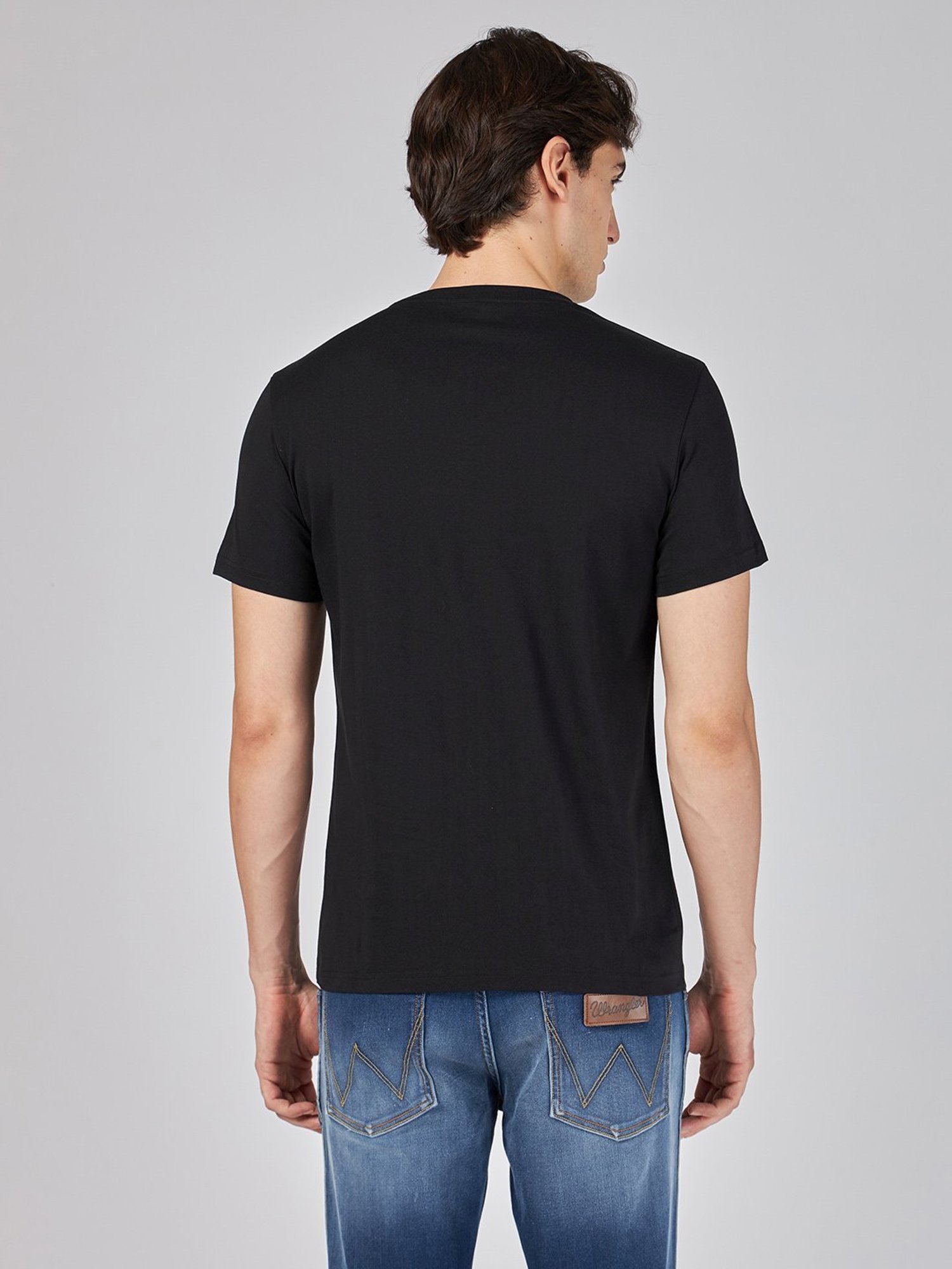 Wrangler Black Beauty Regular Fit Printed T-Shirt