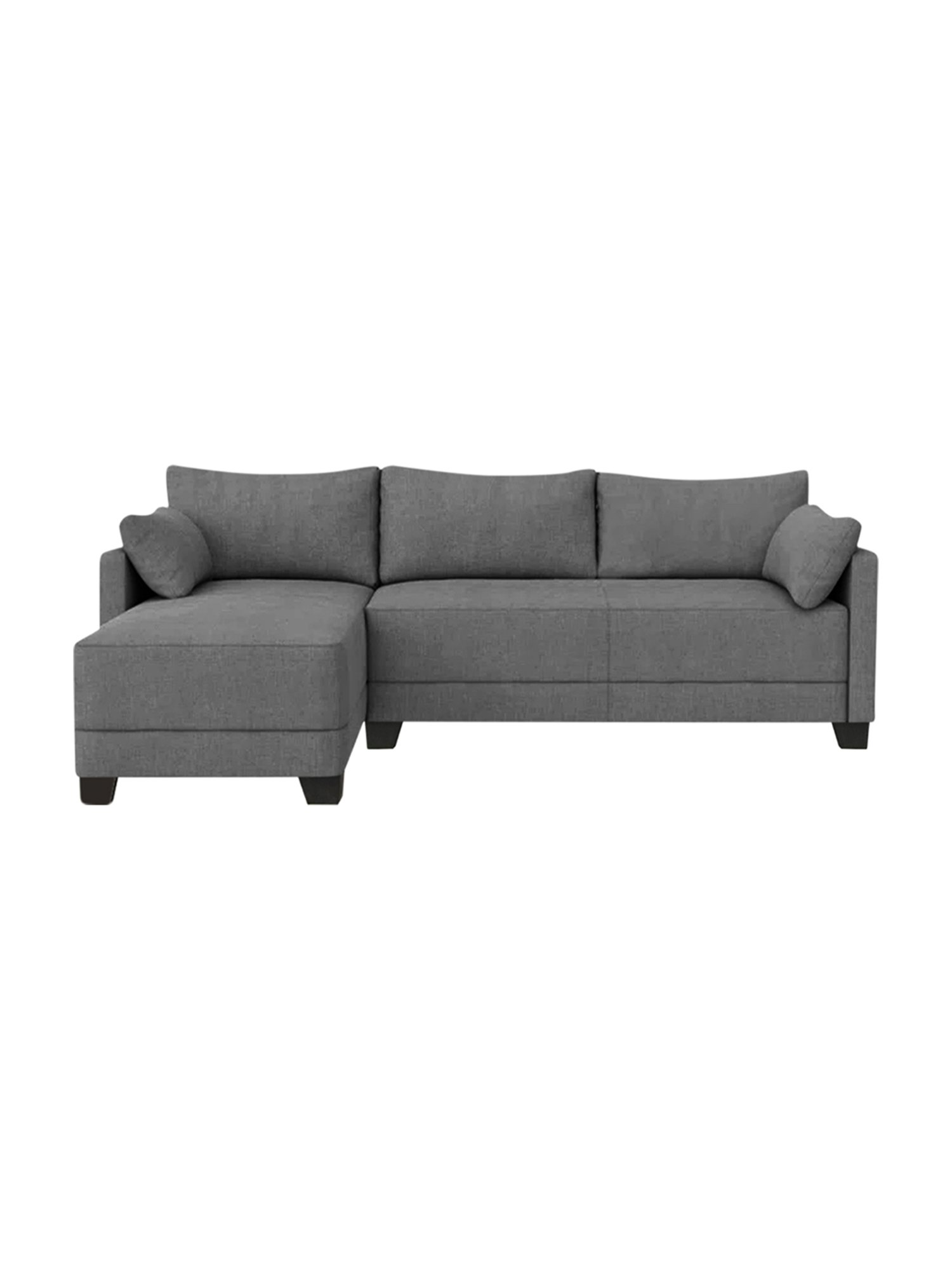 Durian Berry Black Premium Leatherette 2 Seater Sofa