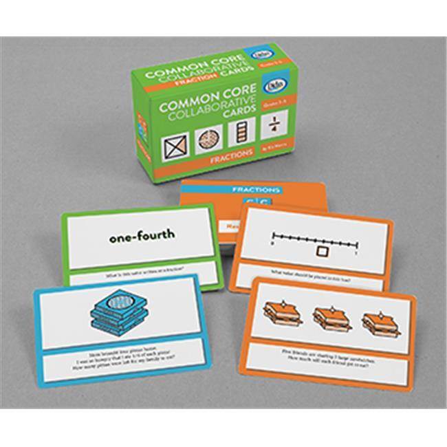 Didax Fractions Common Core Collaborative Cards 211395