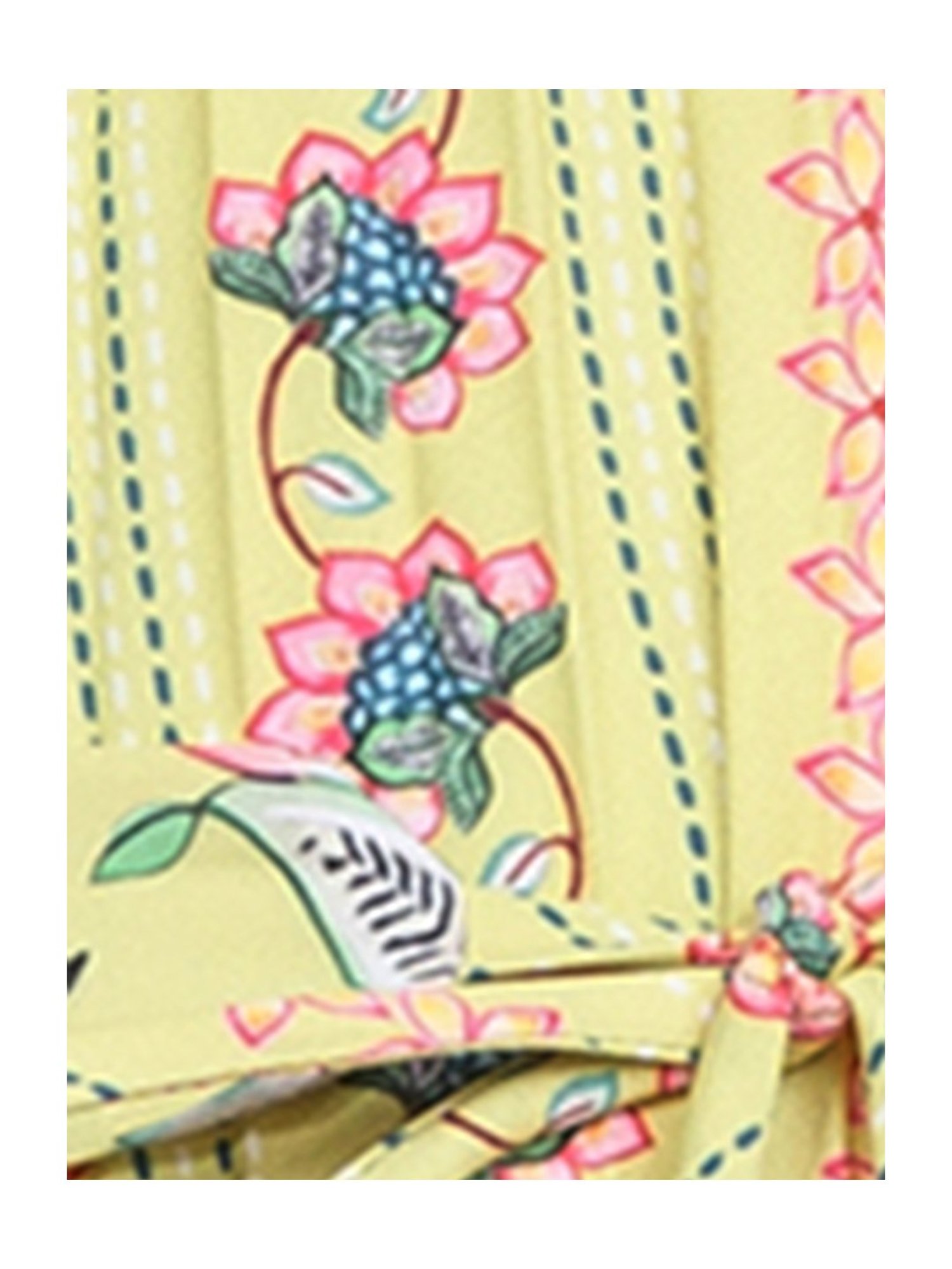 Peppermint Kids Black & White Printed Full Sleeves Dress