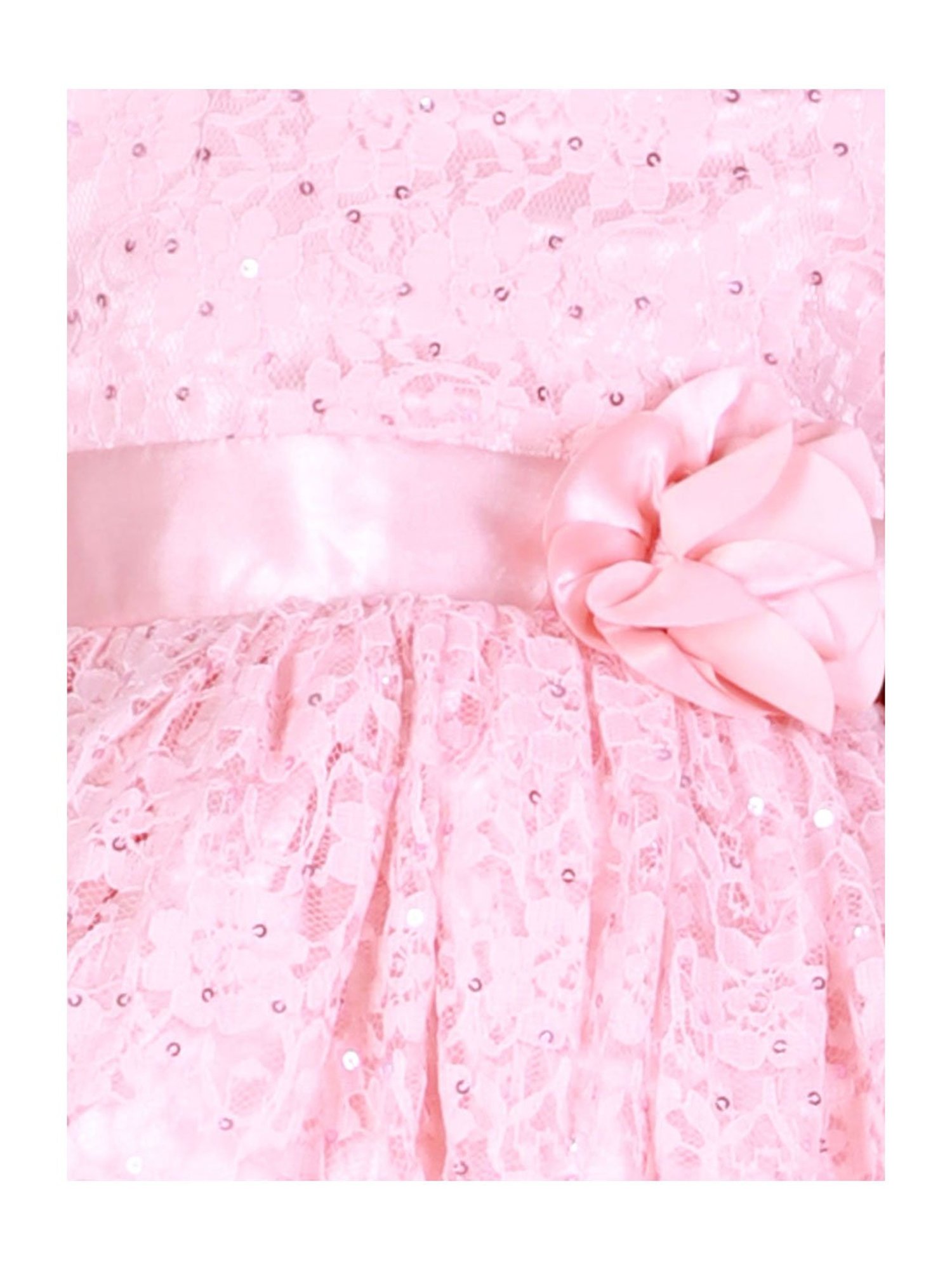 KidsDew Kids Pink Embellished Dress