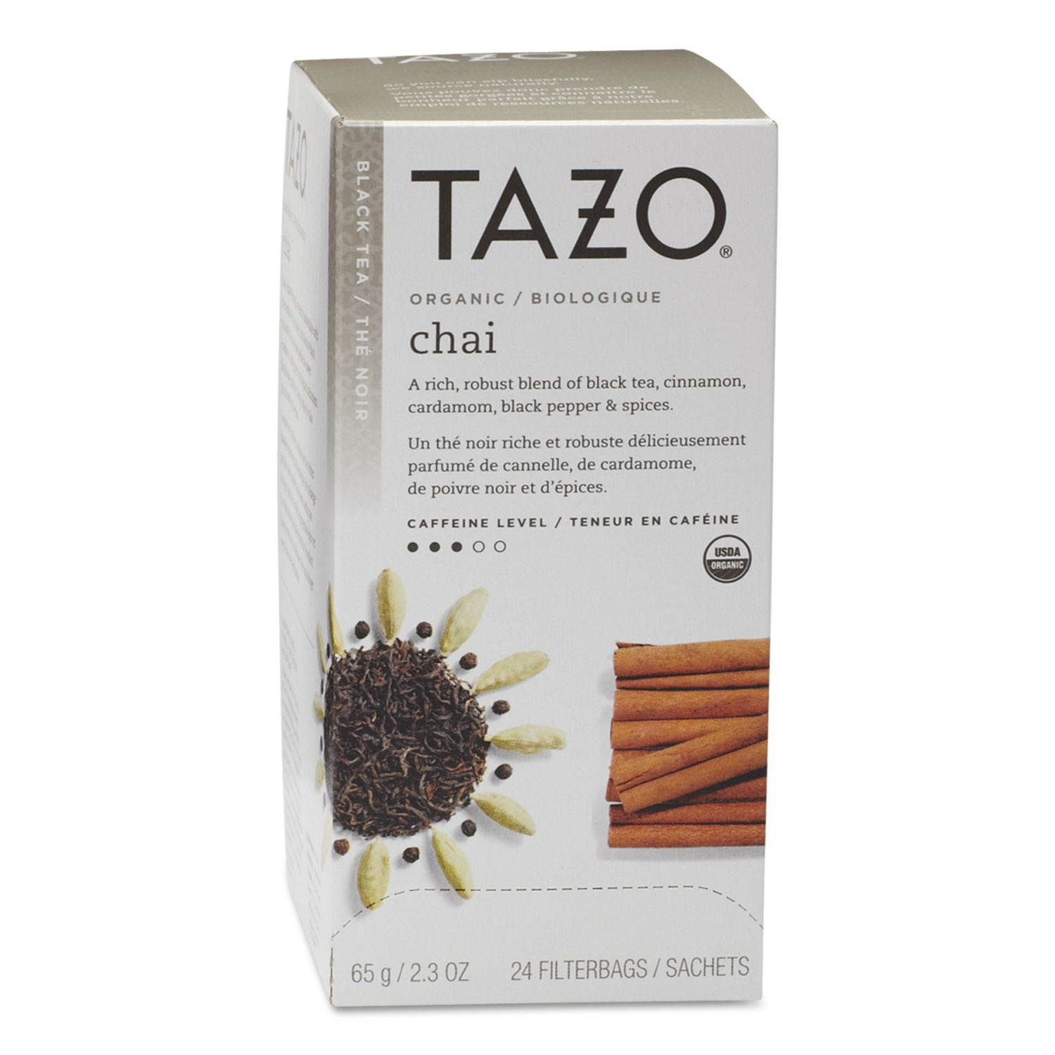 Tazo Black Tea Organic Chai 24/BX