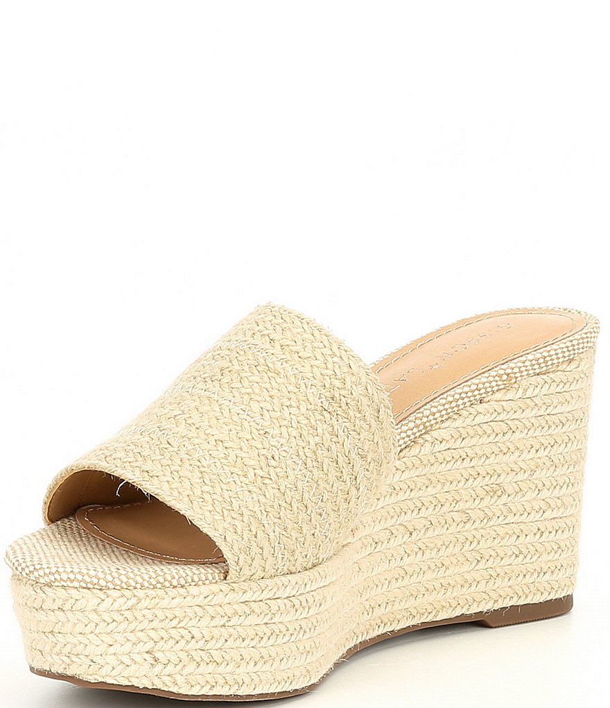 Gibson & Latimer Nikki Jute Platform Espadrilles