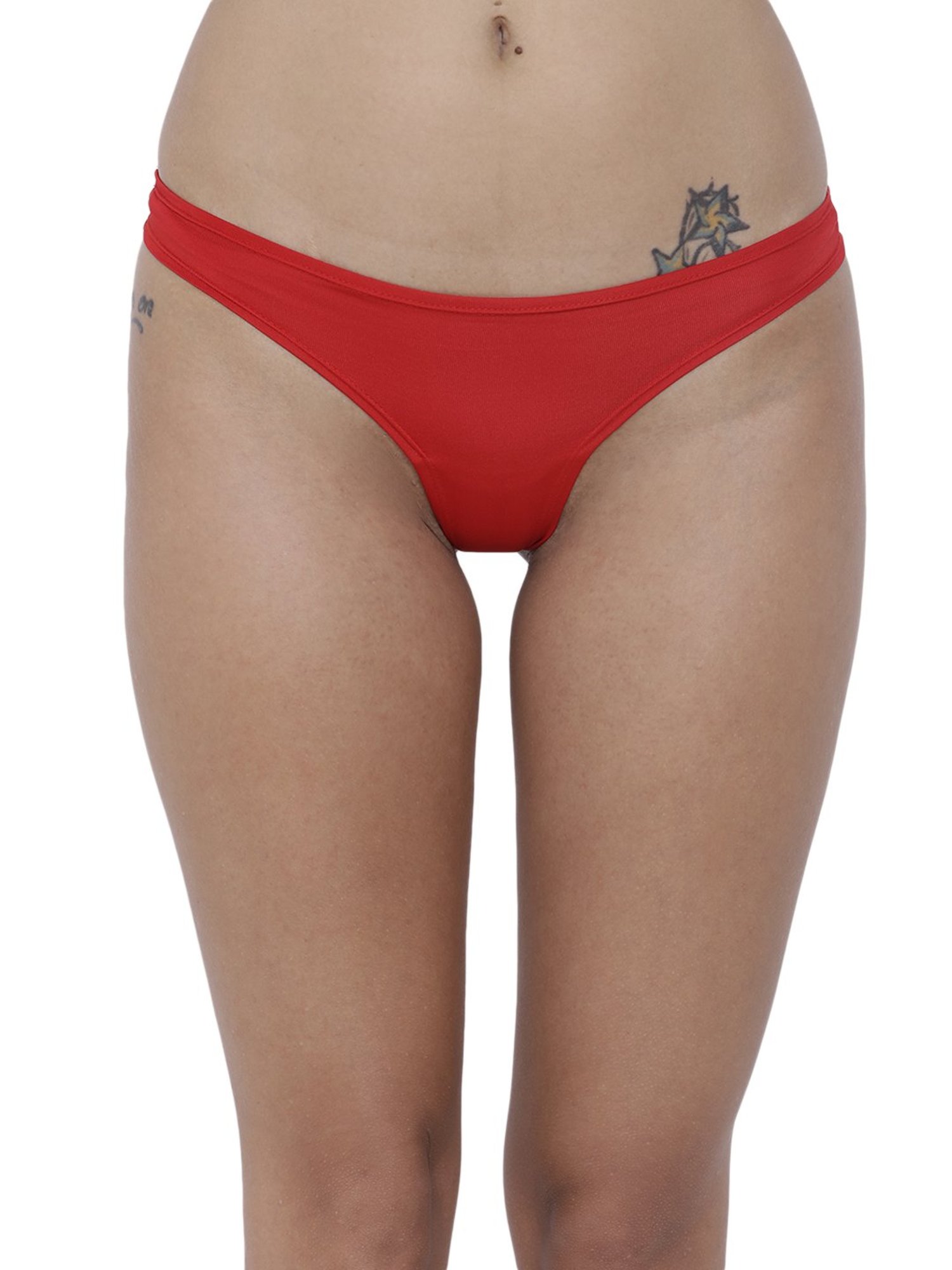 BASIICS by La Intimo Multicolor Bikini Panty ( Pack Of 6)