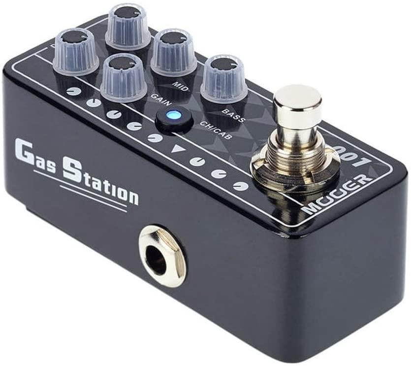 Mooer Gas Station Micro Preamp Black
