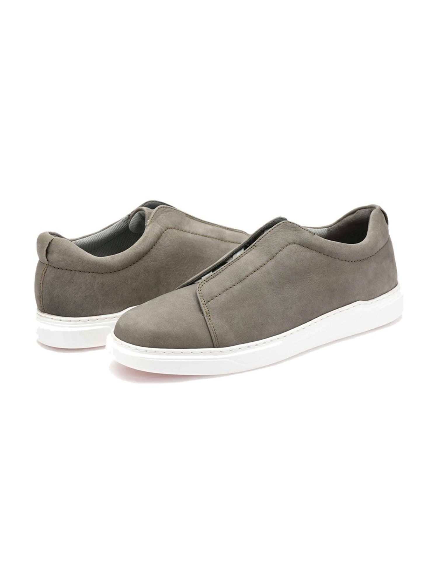 Ruosh Men's Grey Casual Loafers