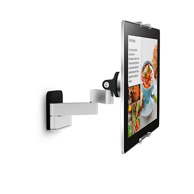iPad and Tablet Wall Mount Universal and Adjustable TMS 1030 Full Motion Swivel Tilt and Rotating Mount for Home