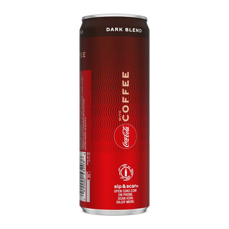 Coca-Cola with Coffee Dark Blend - 12 fl oz Can