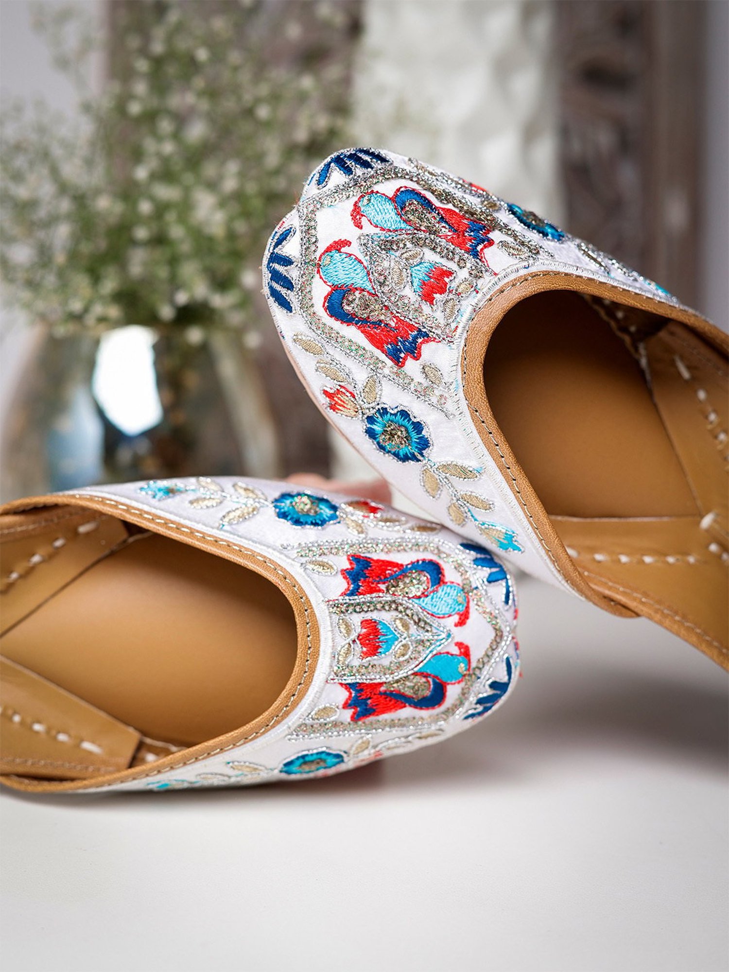 Truffle Collection Women's Golden Flat Ballets