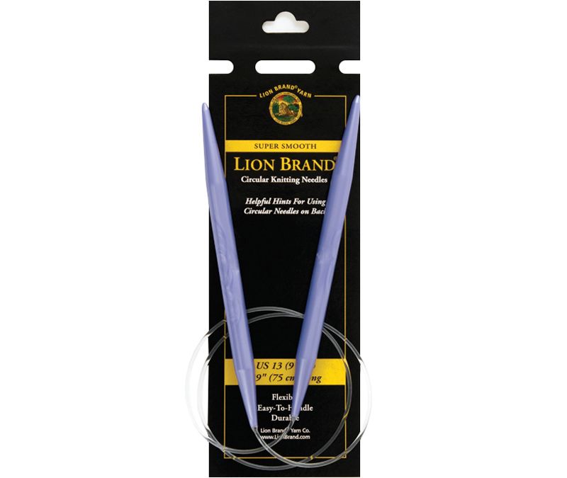 Lion Brand Circular Knitting Needles 29"-Size 13/9mm 
