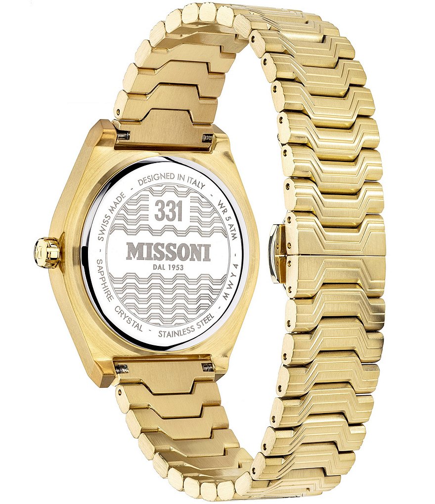Missoni Mens M331 Tempo Bracelet Watch