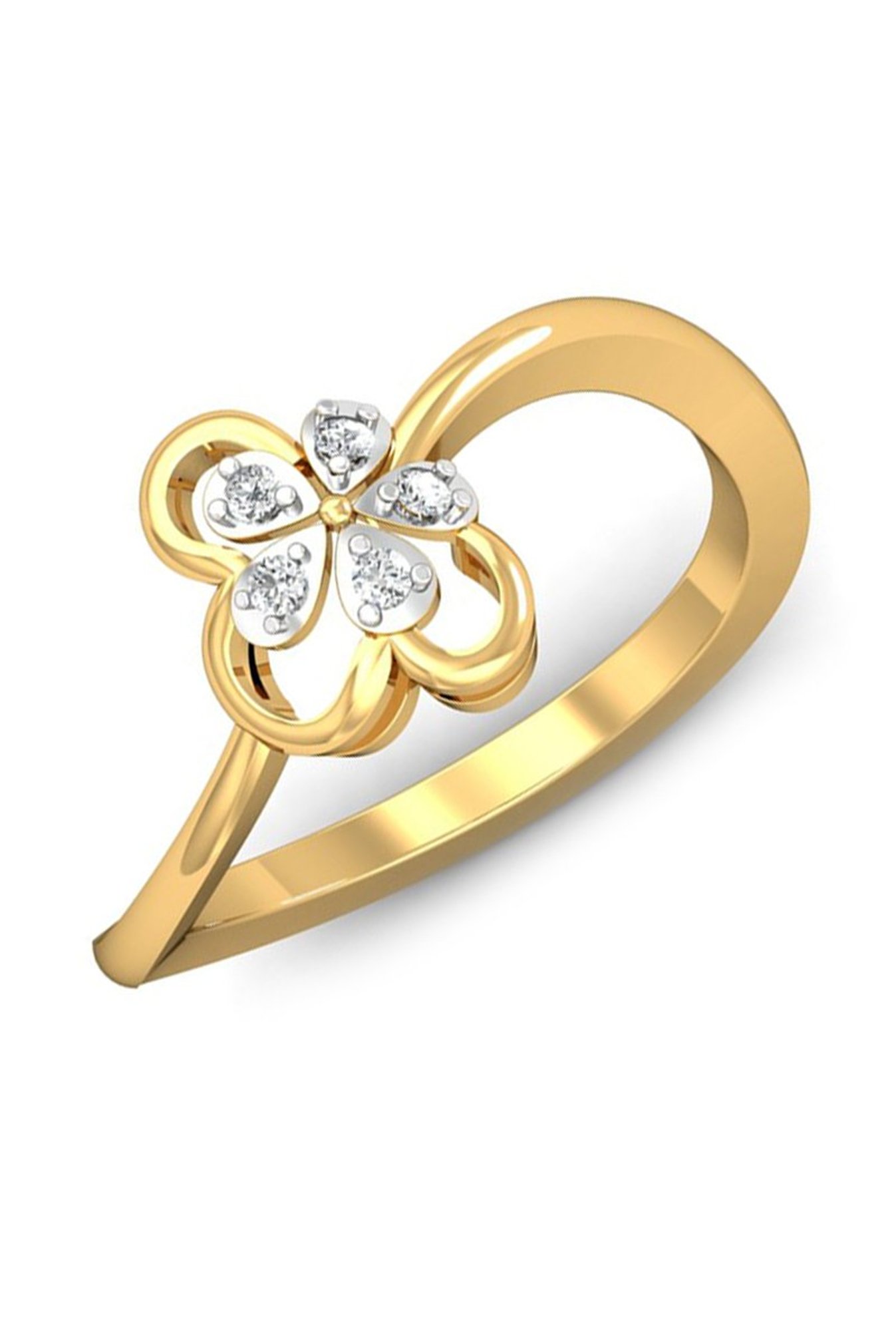 Sri Jagdamba Pearls 18 kt Gold & Diamond Ring