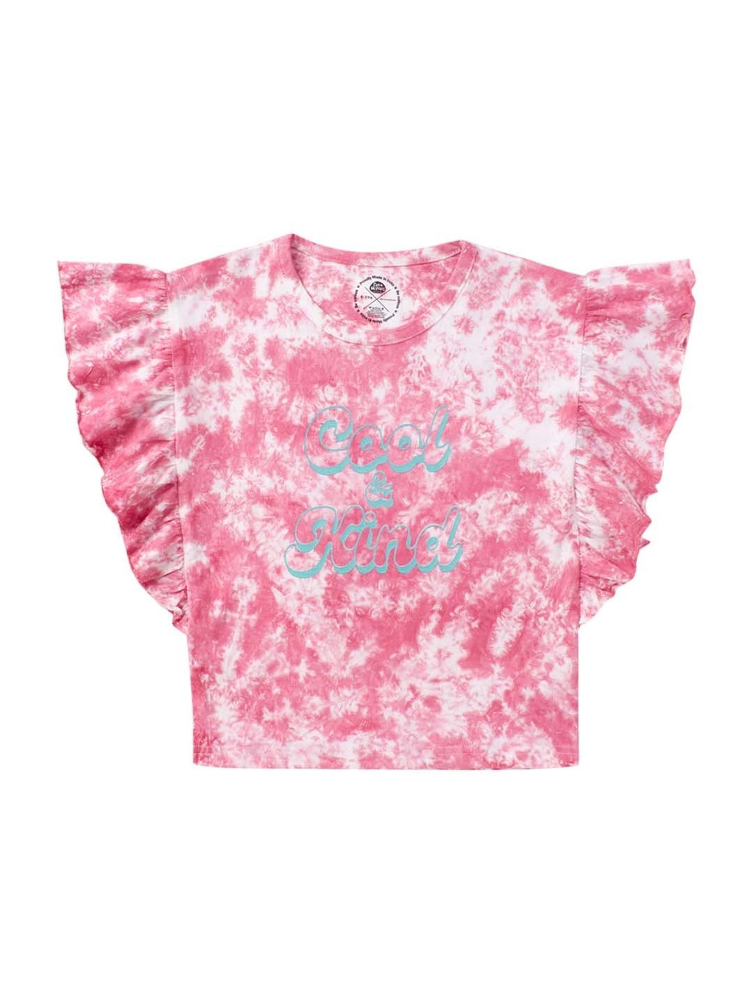 Cub McPaws Kids Multicolor Cotton Over Dyed T-Shirt Set