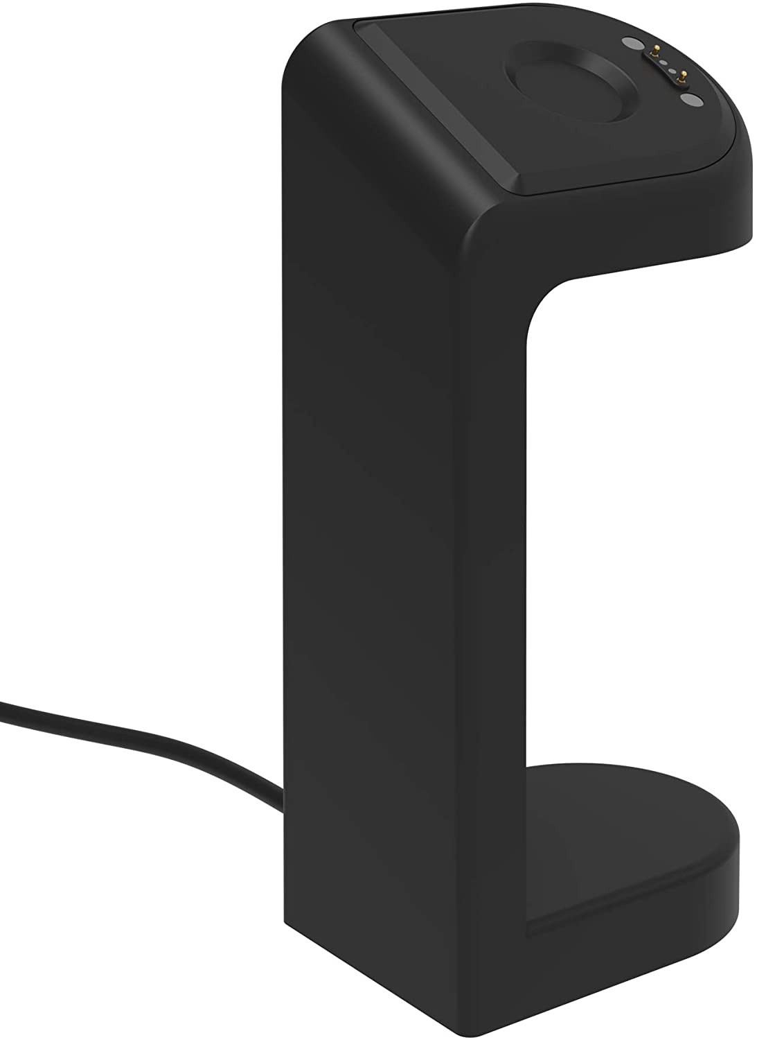 Ticwatch Pro 3 Charger, Soarking Replacement Connection Charging Dock Compatible with Ticwatch Pro 3 Stand Station Case Friendly with 5 Feet Cable Black, GG158