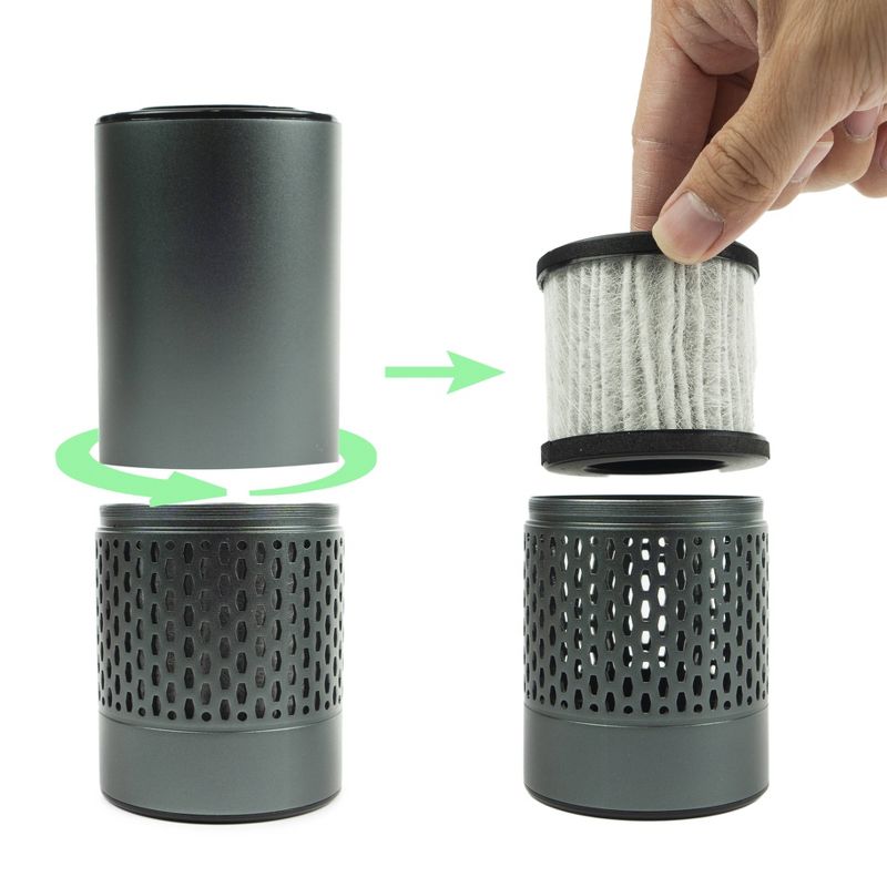 Wagan USB Air Purifier Black