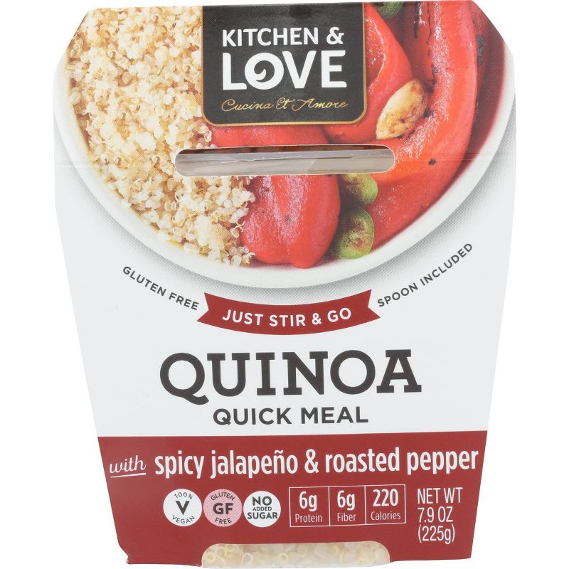 Cucina & Amore Spicey Jalapeno & Roasted Peppers Quinoa 7.9oz