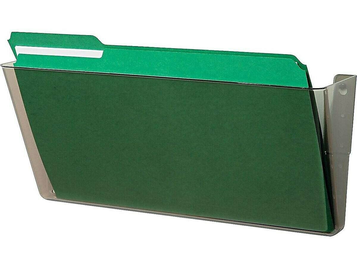 Deflecto Single Unit Wall Pocket Legal Stackable 16-1/4"x4"x7" SKE 74302