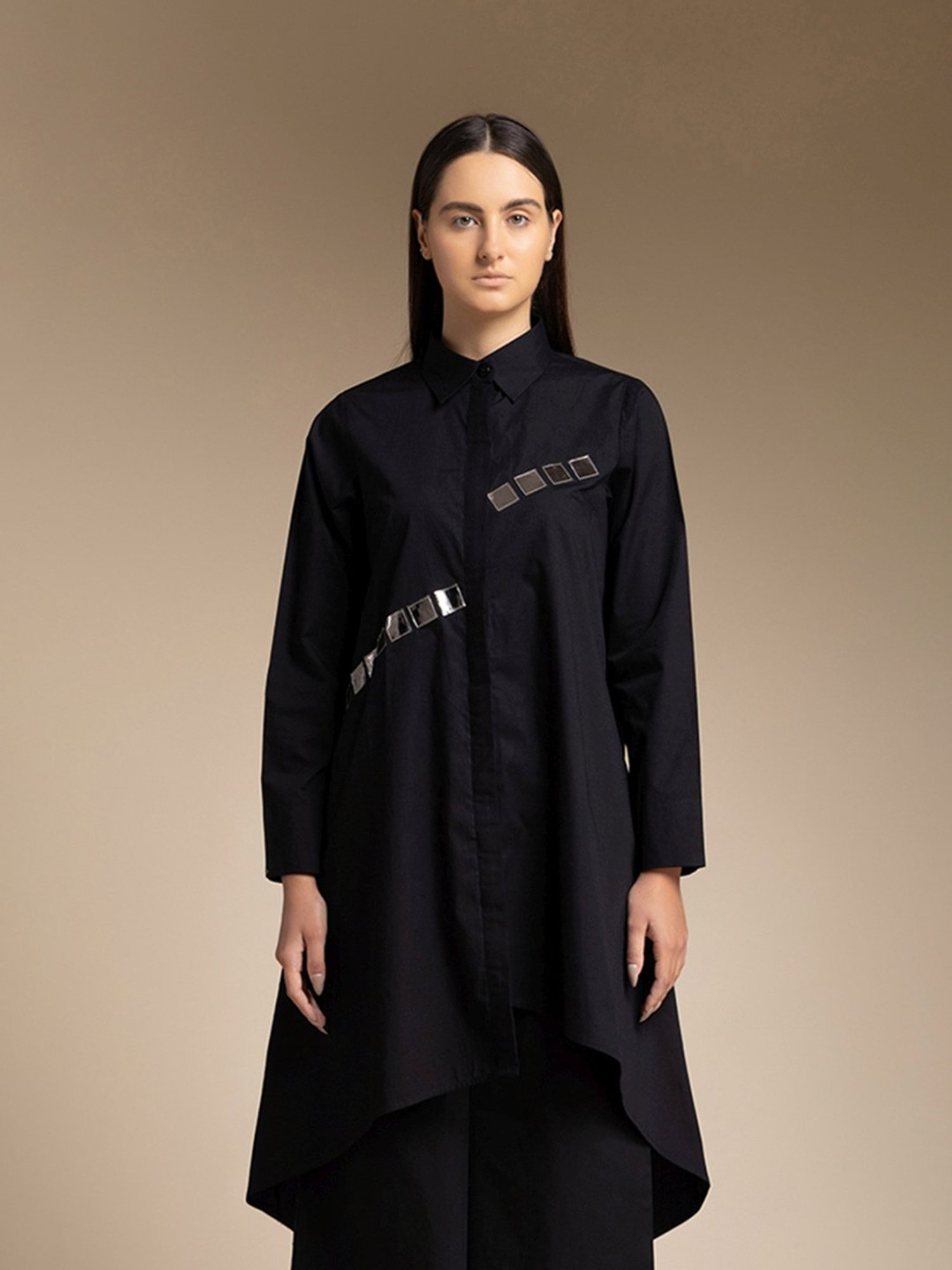 House of Manaa Black Mirror Shirt