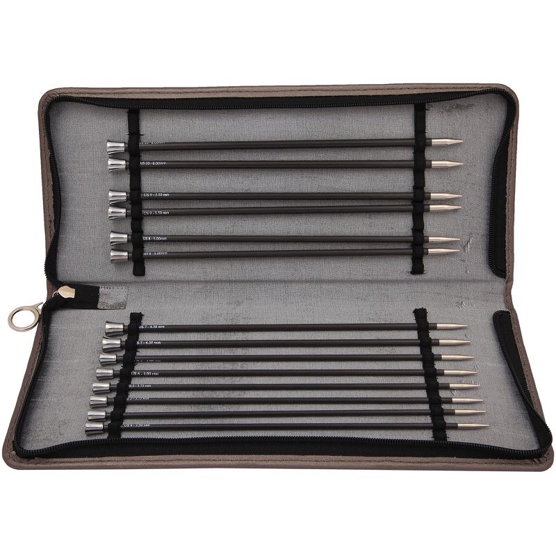 Knitter's Pride-Karbonz Straight Needle Set 10"