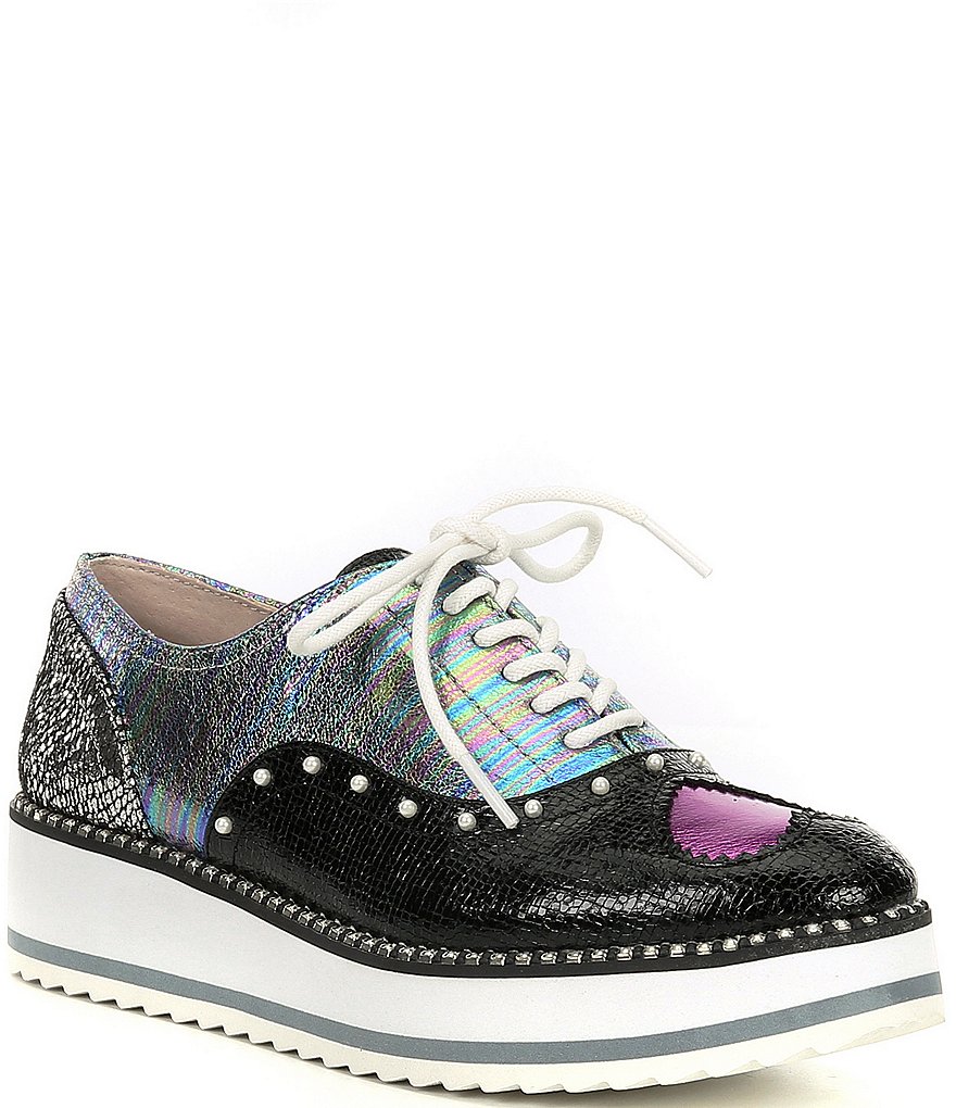 SAS Siesta Leather Wedge Oxford