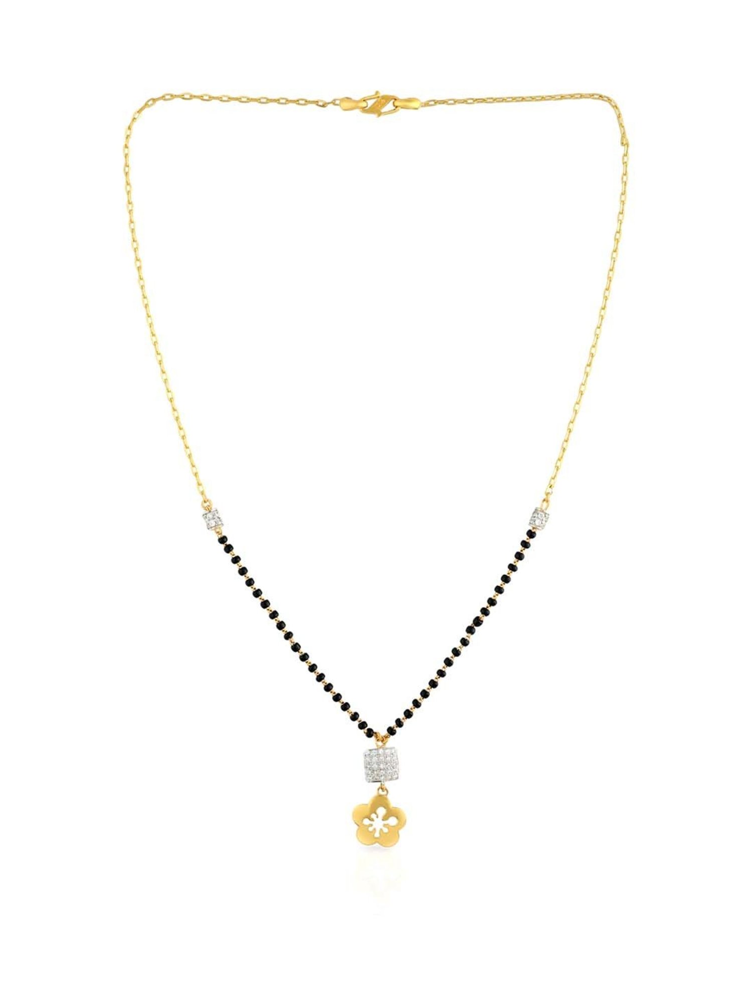 P.N.Gadgil Jewellers Noir Grace 22k Gold Mangalsutra