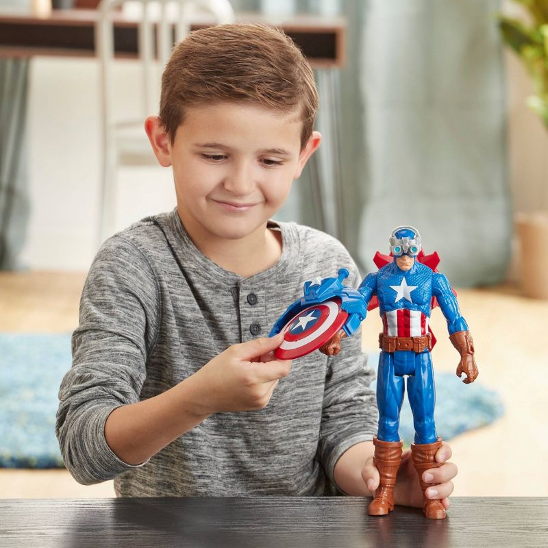 Marvel Avengers Titan Hero Series Blast Gear Captain America