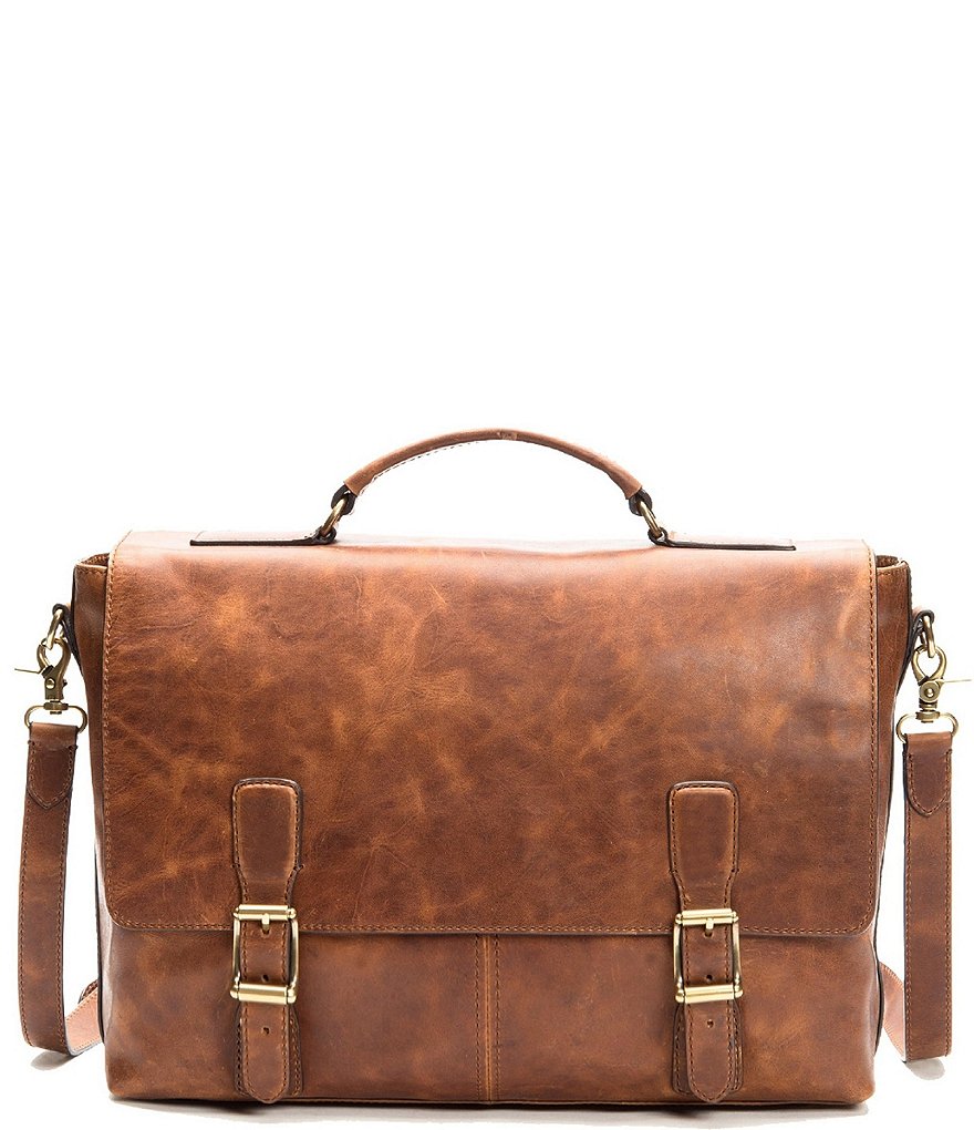 Frye Logan Top Handle Leather Briefcase