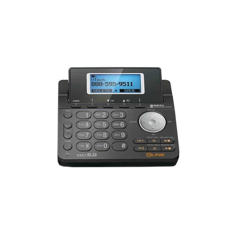 Cordless Phone (Black, 5-Handset)