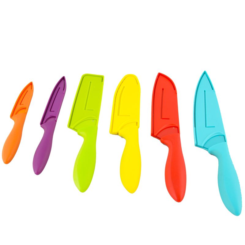 Gibson Home Sterling 12-Piece Cutlery Set with Sheath in Assorted Colors