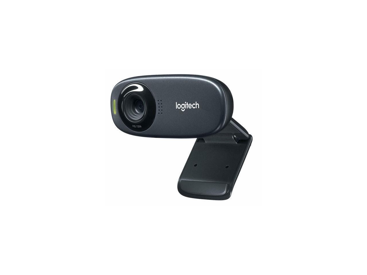 Logitech C310 USB 2.0 Webcam HD 720p 30fps Video Computer Camera Live Conference Video