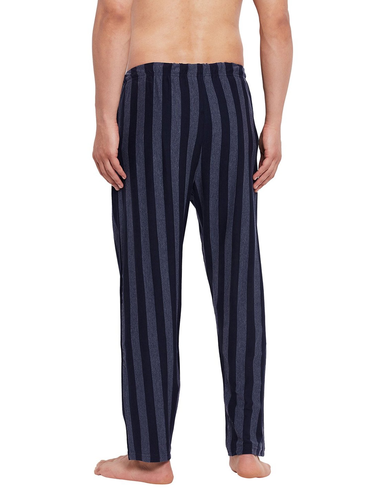 Hypernation Blue & Grey Striped Pyjamas