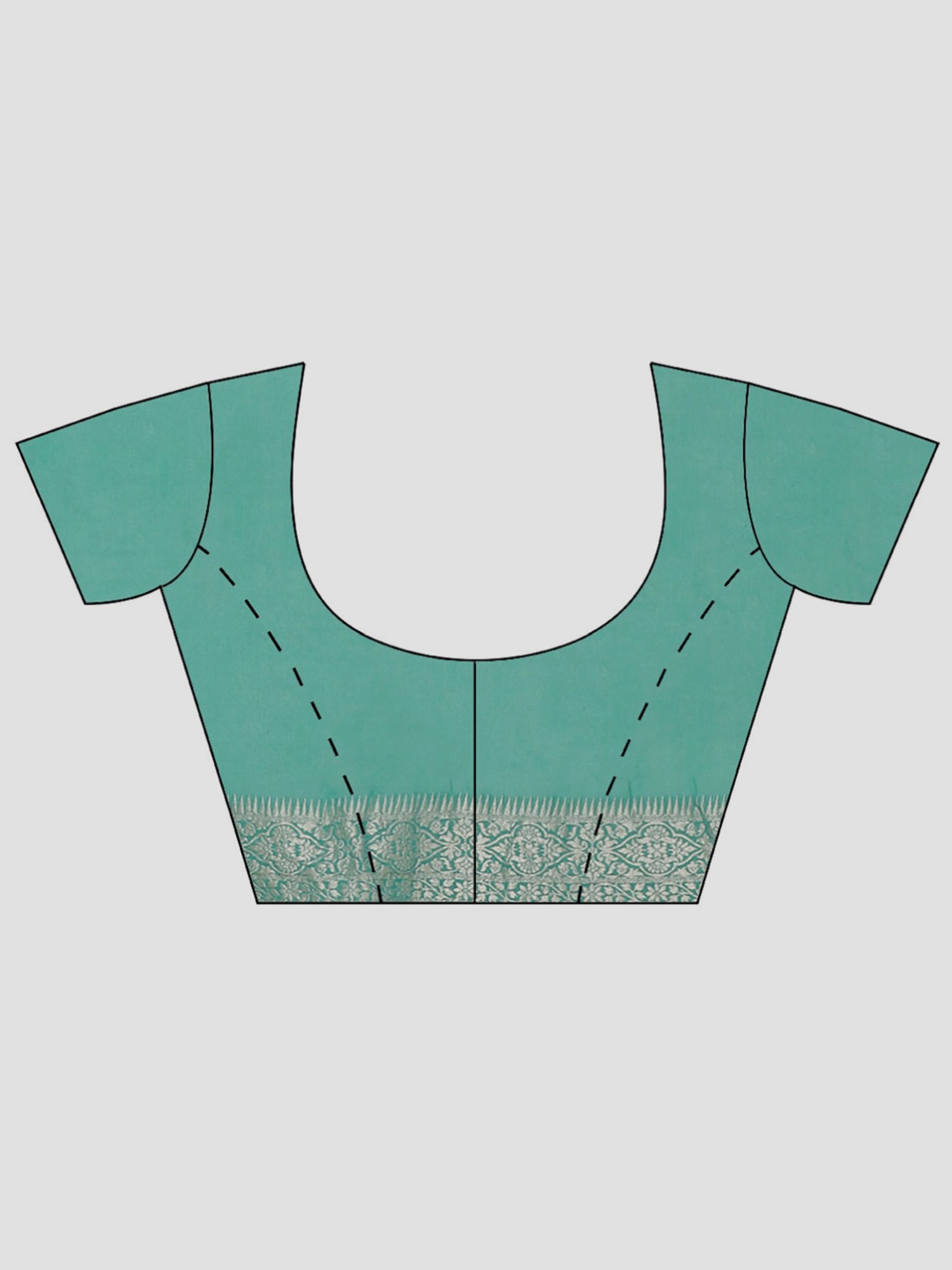 Banarasi Silk Works Peach Woven Saree With Unstitched Blouse