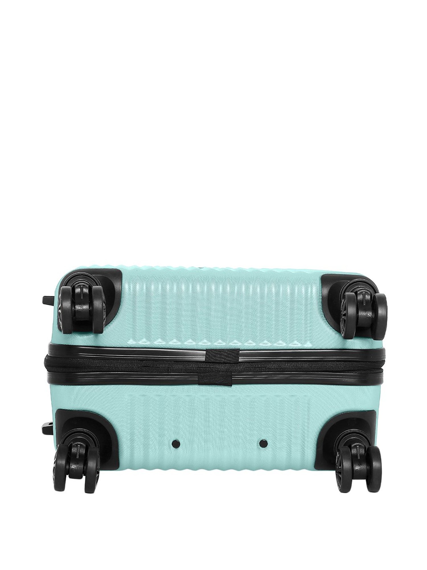 Swiss Brand Riga Aqua Medium Hard Trolley Bag - 24 cm