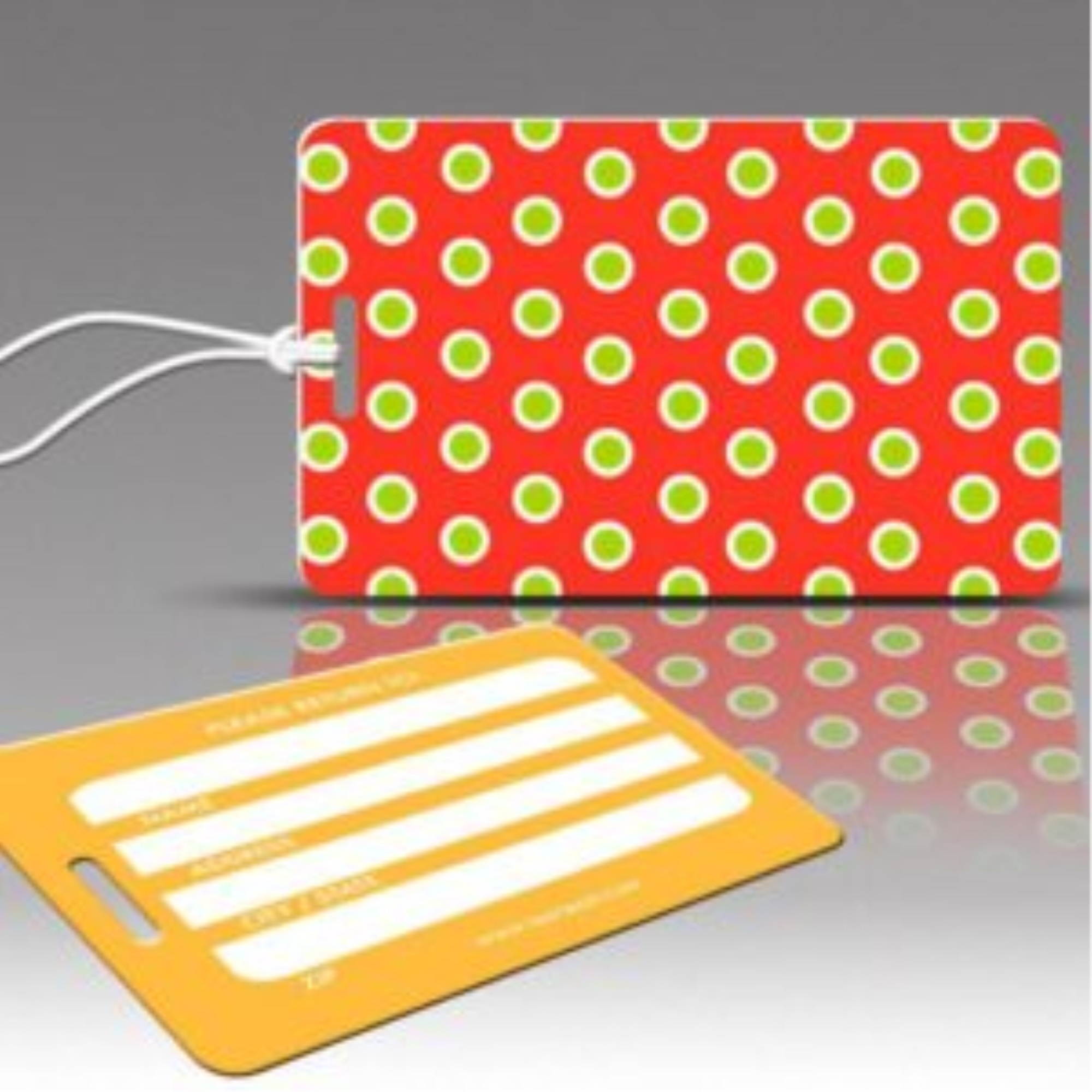 Polka Dot Collection - Orange & Greene Polka Dot