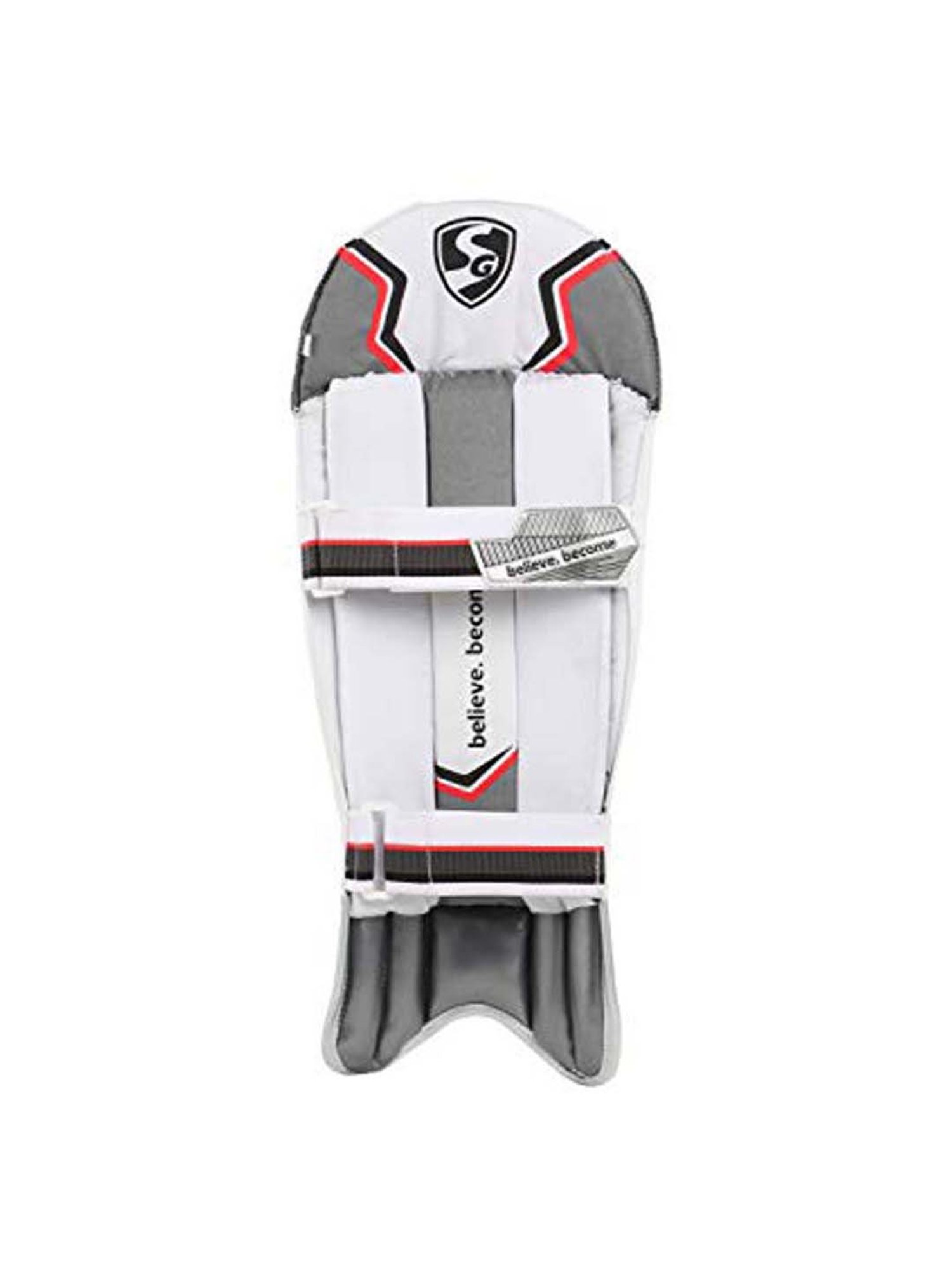 SG White Club Wicketkeeping Legguards for Junior