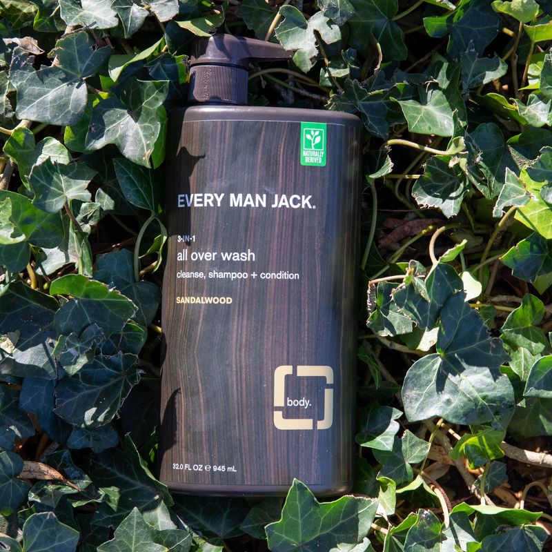 Every Man Jack Sandalwood 3-in-1 All Over Wash - 32 fl oz