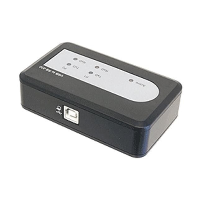 SIIG ID-SC0611-S1 2-Port Industrial USB to RS-232 Serial Adapter Hub