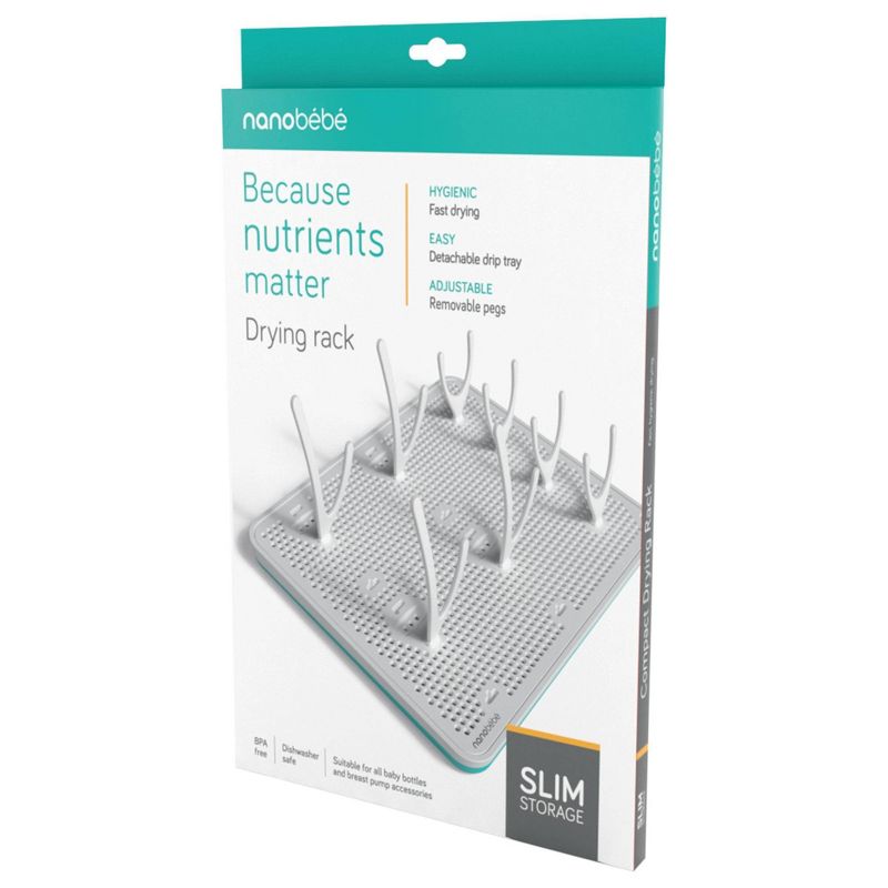 Nanobebe Baby Bottles, Sippy Cups & Breast Pump Accessories Drying Rack