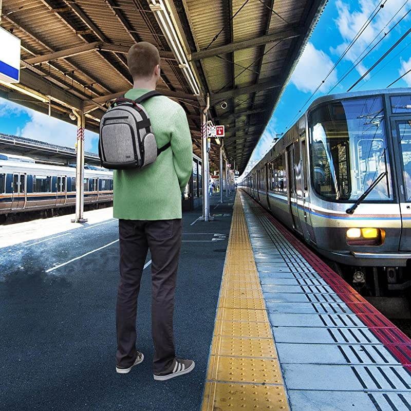 Portable Camera Backpack for DSLR Gray with Customizable Accessory Dividers Weather Resistant Bottom and Comfortable Back Support Compatible with Canon Nikon and More