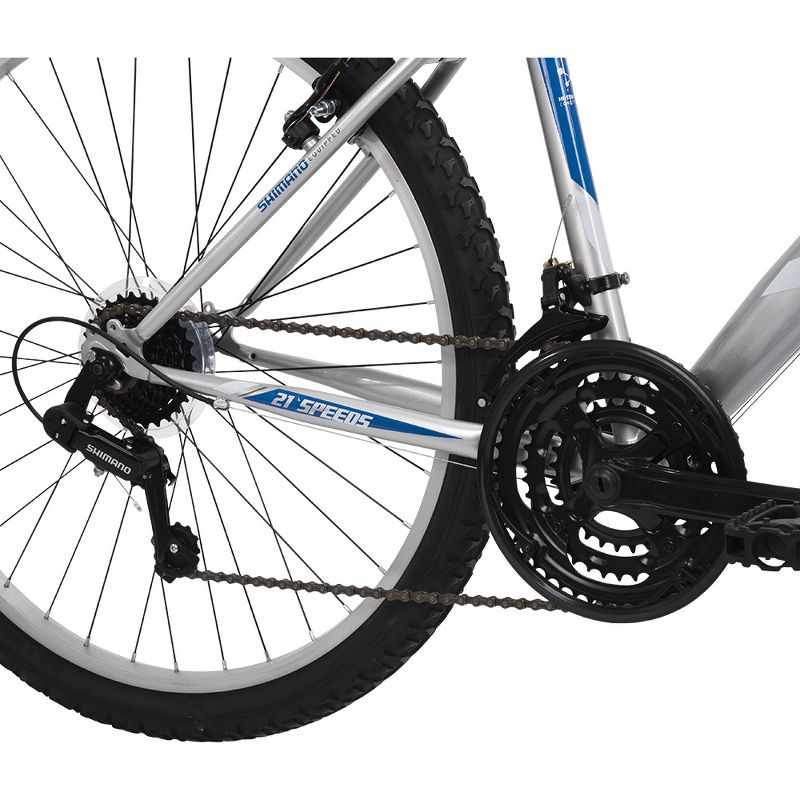 Huffy Men's Highland 26" Mountain Bike - Silver/Blue