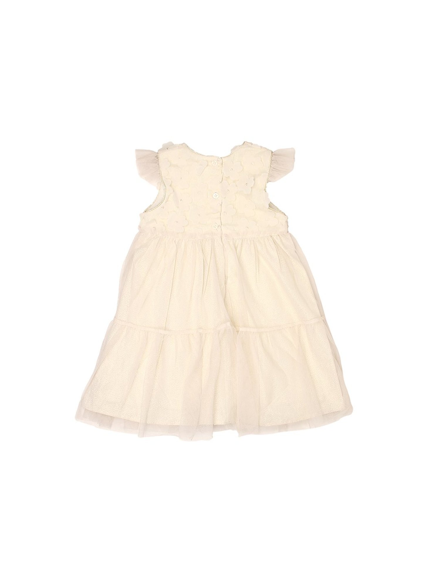 Mothercare Kids Cream Applique Dress