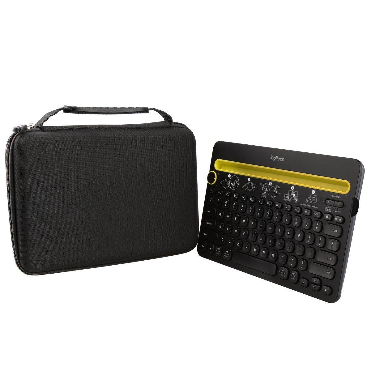 Aproca Hard Travel Carrying Case for Logitech K480 Bluetooth Multi-Device Keyboard