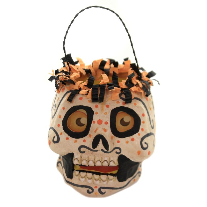 Jorge De Rojas 3.75" Orly Skelley Bucket Halloween Glow  -  Decorative Figurines