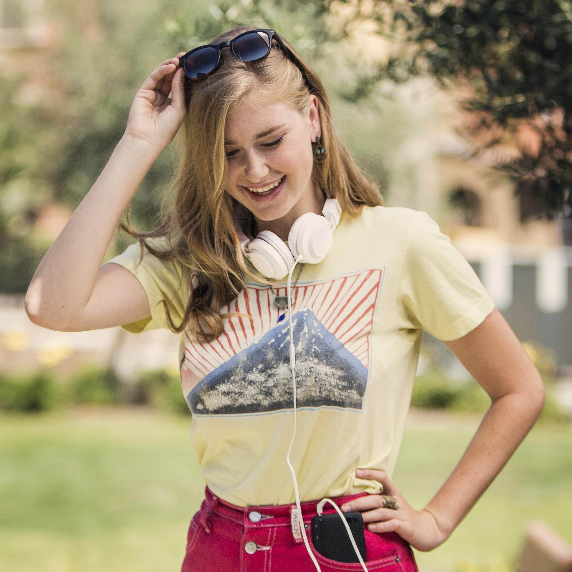 JLab INTRO Premium On-Ear Headphones, with Universal Mic