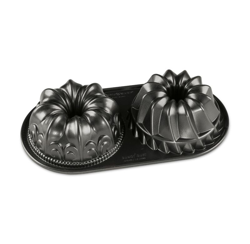 Nordic Ware Platinum Bundt Duet Pan