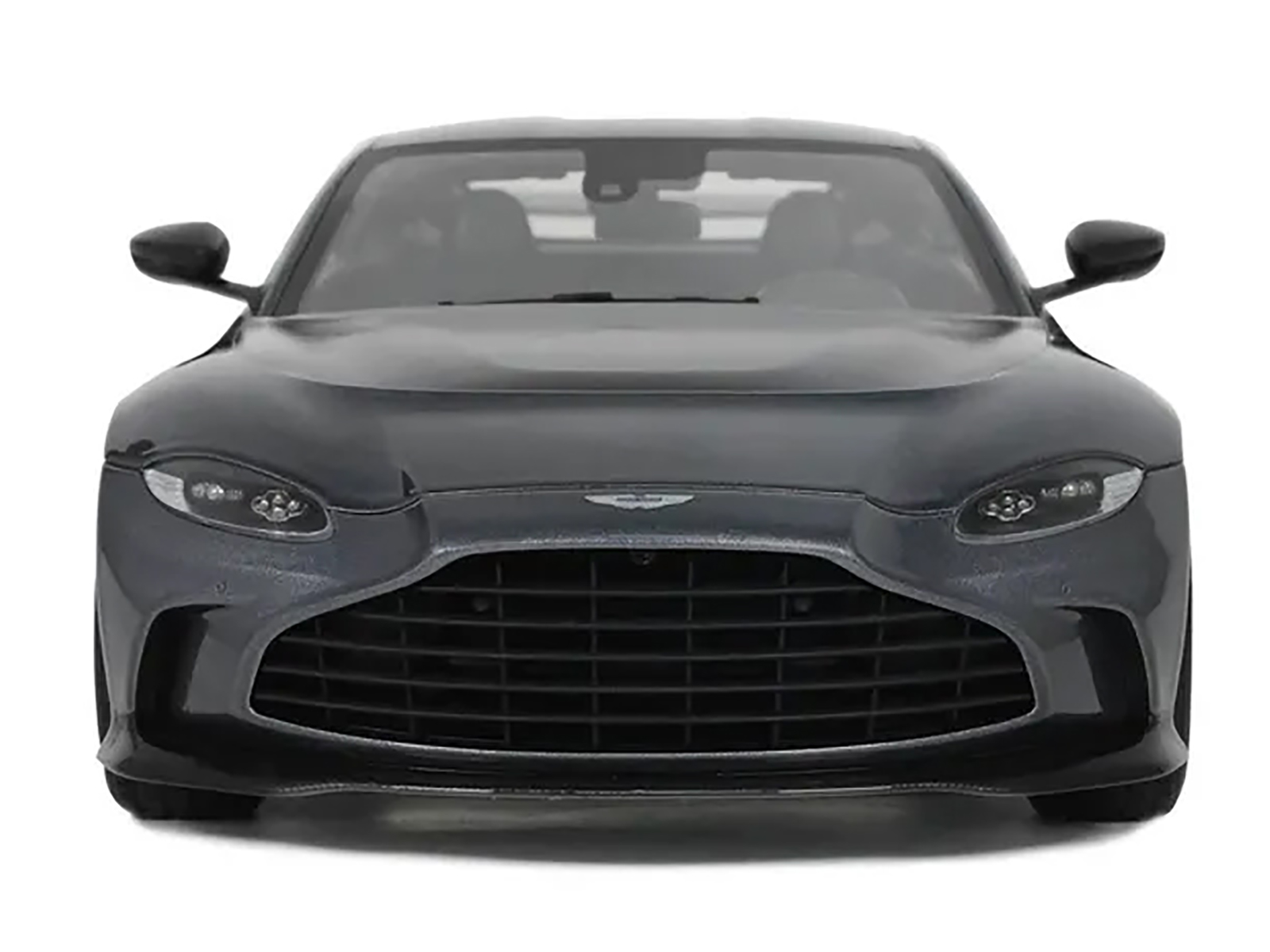 Aston Martin V12 Vantage RHD (Right Hand Drive) Scorpus Red with Black Top and Carbon Hood 1/18 Model Car by Top Speed