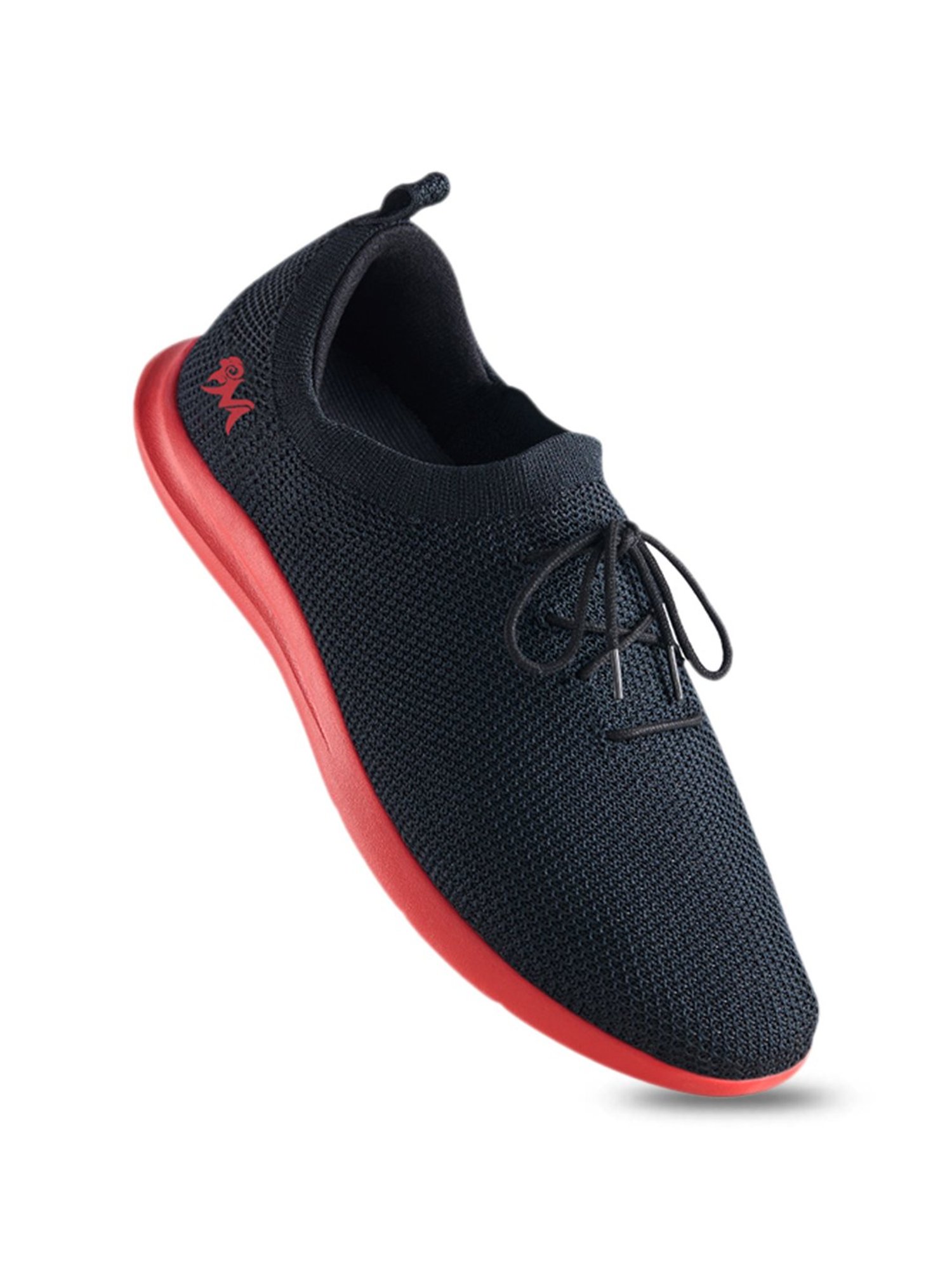 Neemans Men's Relive Black Walking Shoes